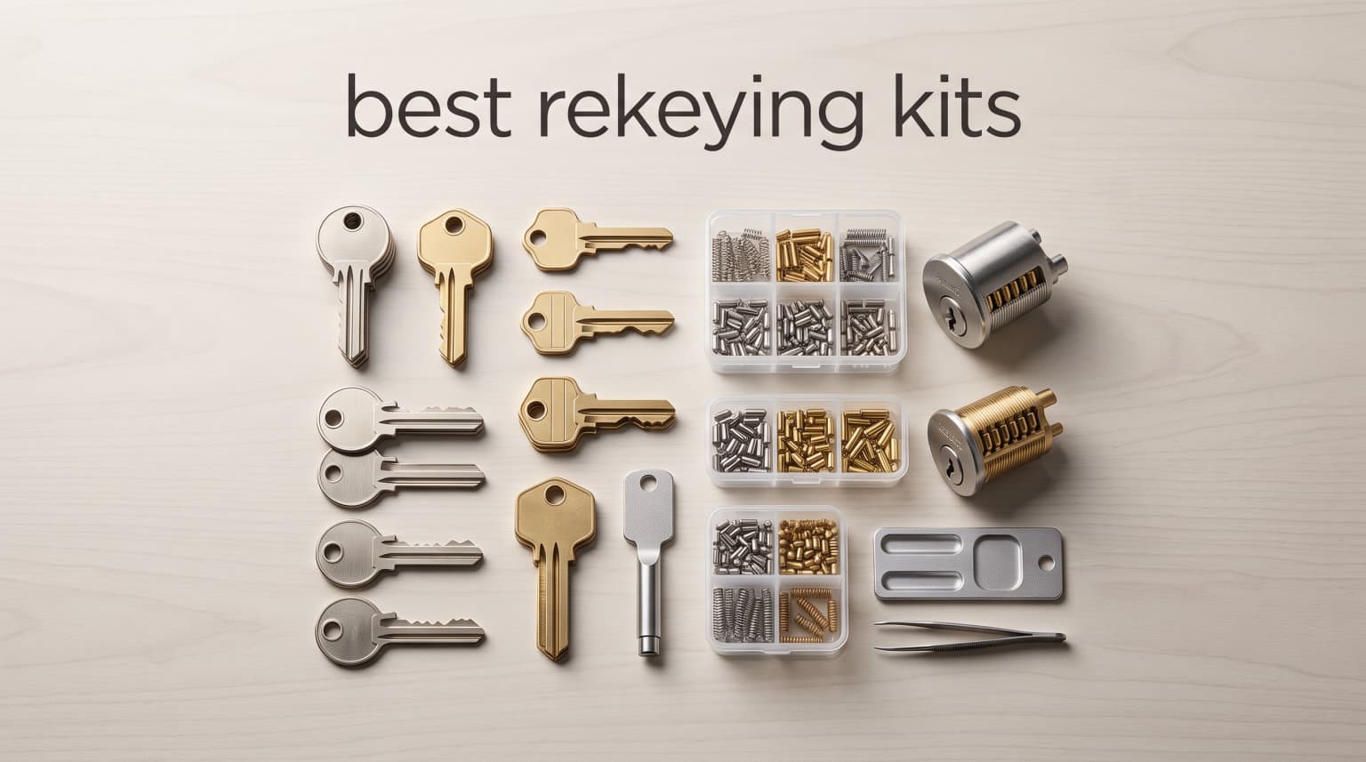 Best rekeying kits for Kwikset and Schlage locks tested