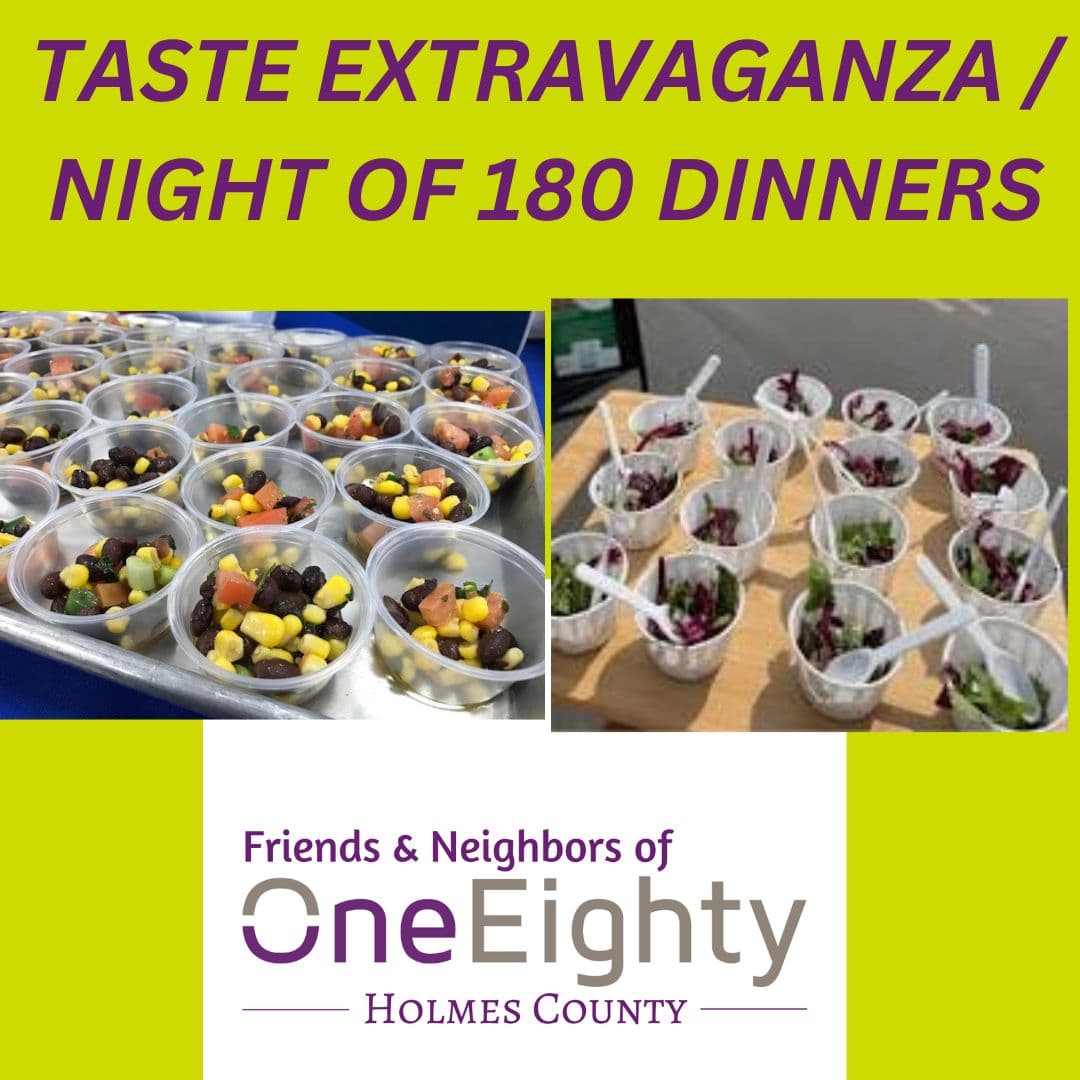 OneEighty Fundraiser Dinner Returns April 25 to Support Holmes County Services