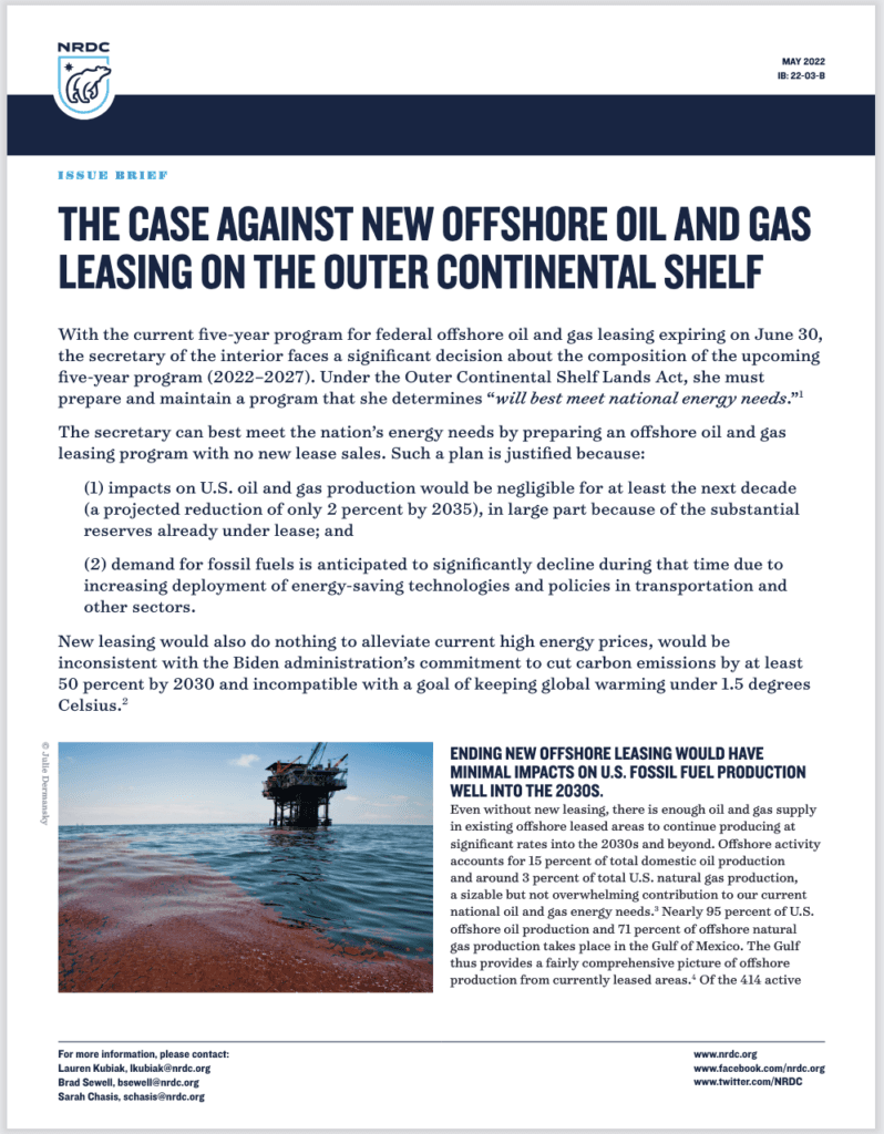 BOEM Estimates 65 Billion Barrels of Undiscovered Oil on U.S. Outer Continental Shelf
