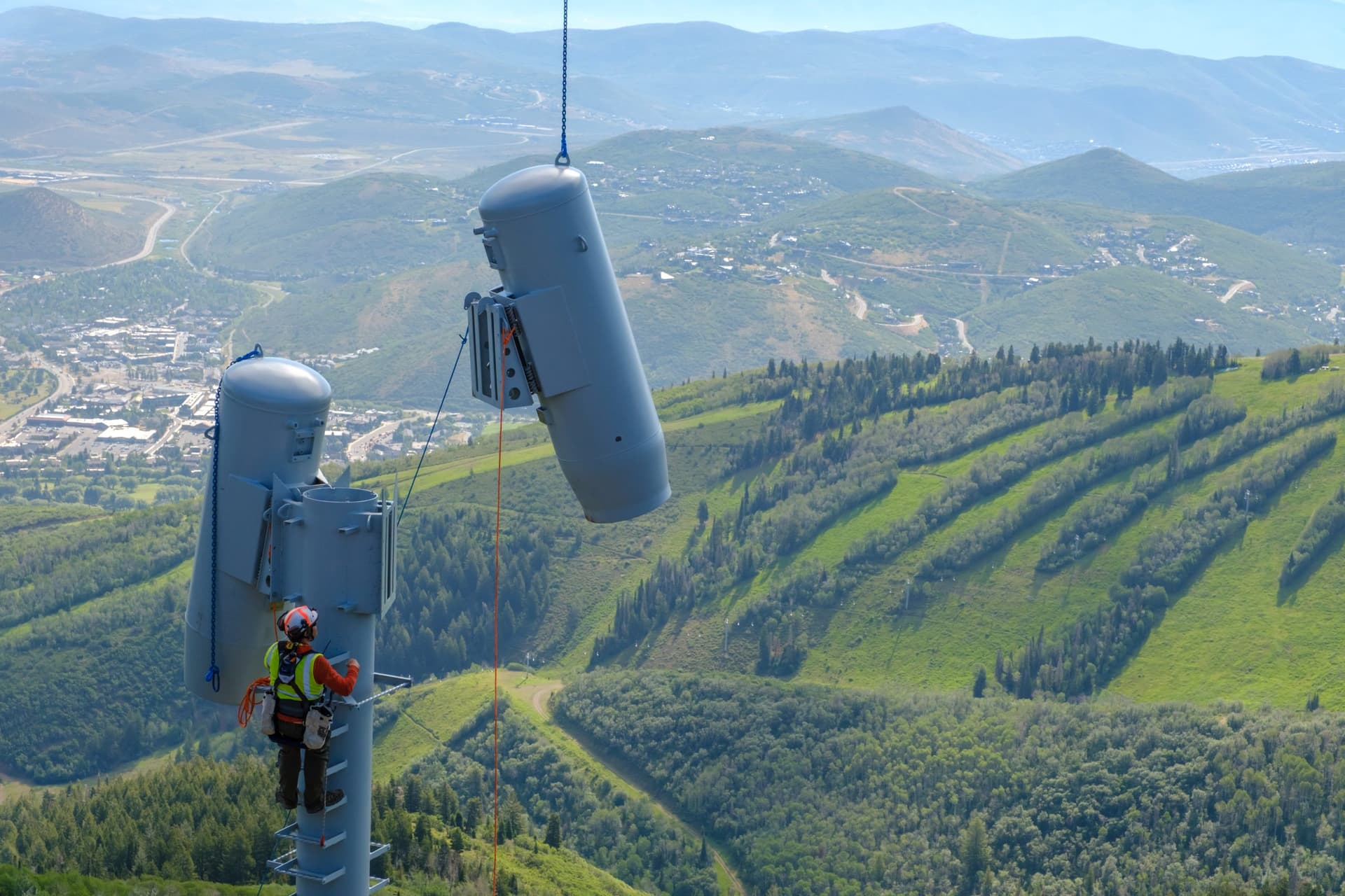 Park City Mountain installs first remote avalanche control system in Wasatch Back