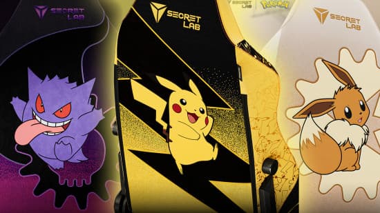 Secretlab Reveals Pokémon TITAN Evo Chairs Featuring Pikachu, Eevee, Gengar