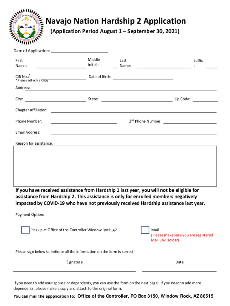 Navajo Nation hardship assistance portal still not open after June 1 deadline