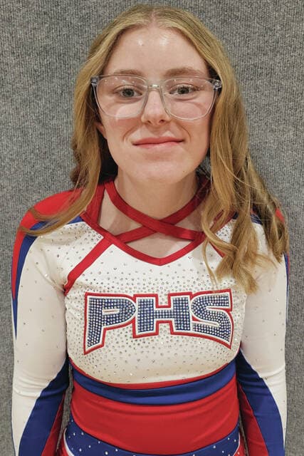 Peebles senior Jackie Myers shines in cheer, plans bakery future