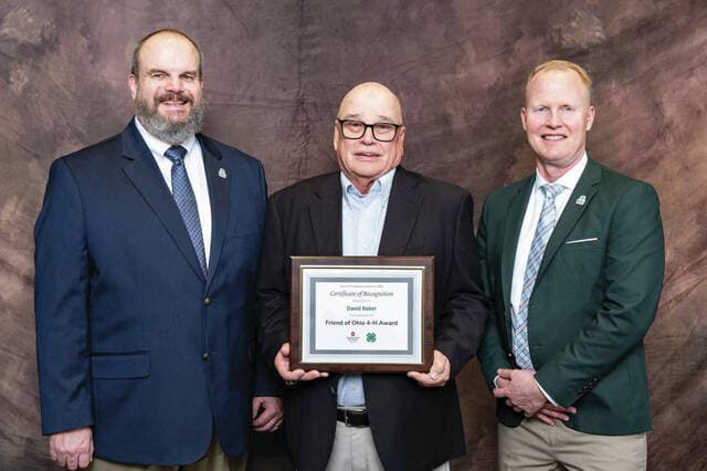 Peebles resident David Baker earns Ohio Friend of 4-H honor