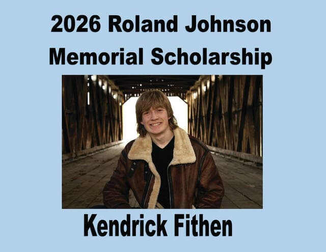 Kendrick Fithen wins Roland Johnson Memorial Scholarship from Auxiliary 633