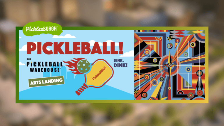 Picklesburgh adds pickleball courts, public artwork and clinics downtown