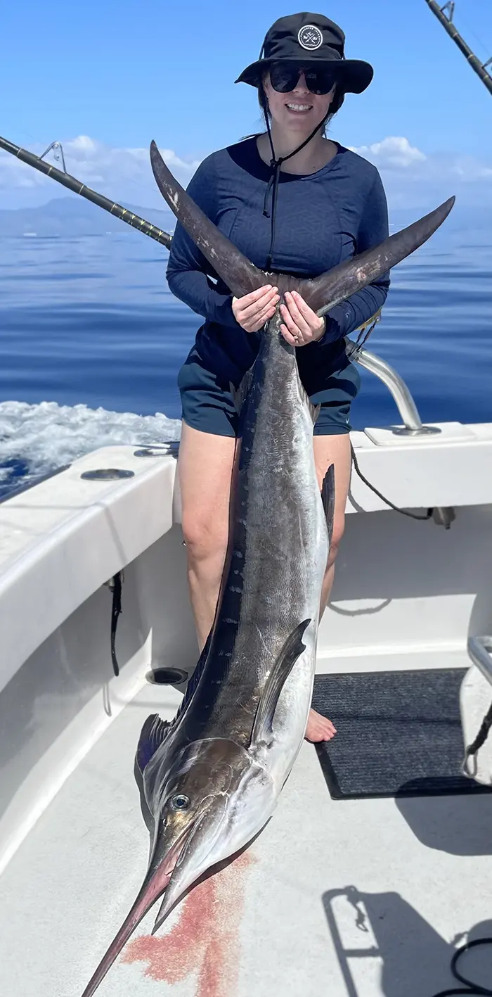 Honolulu offshore trip lands 80-pound yellowfin tuna and striped marlin