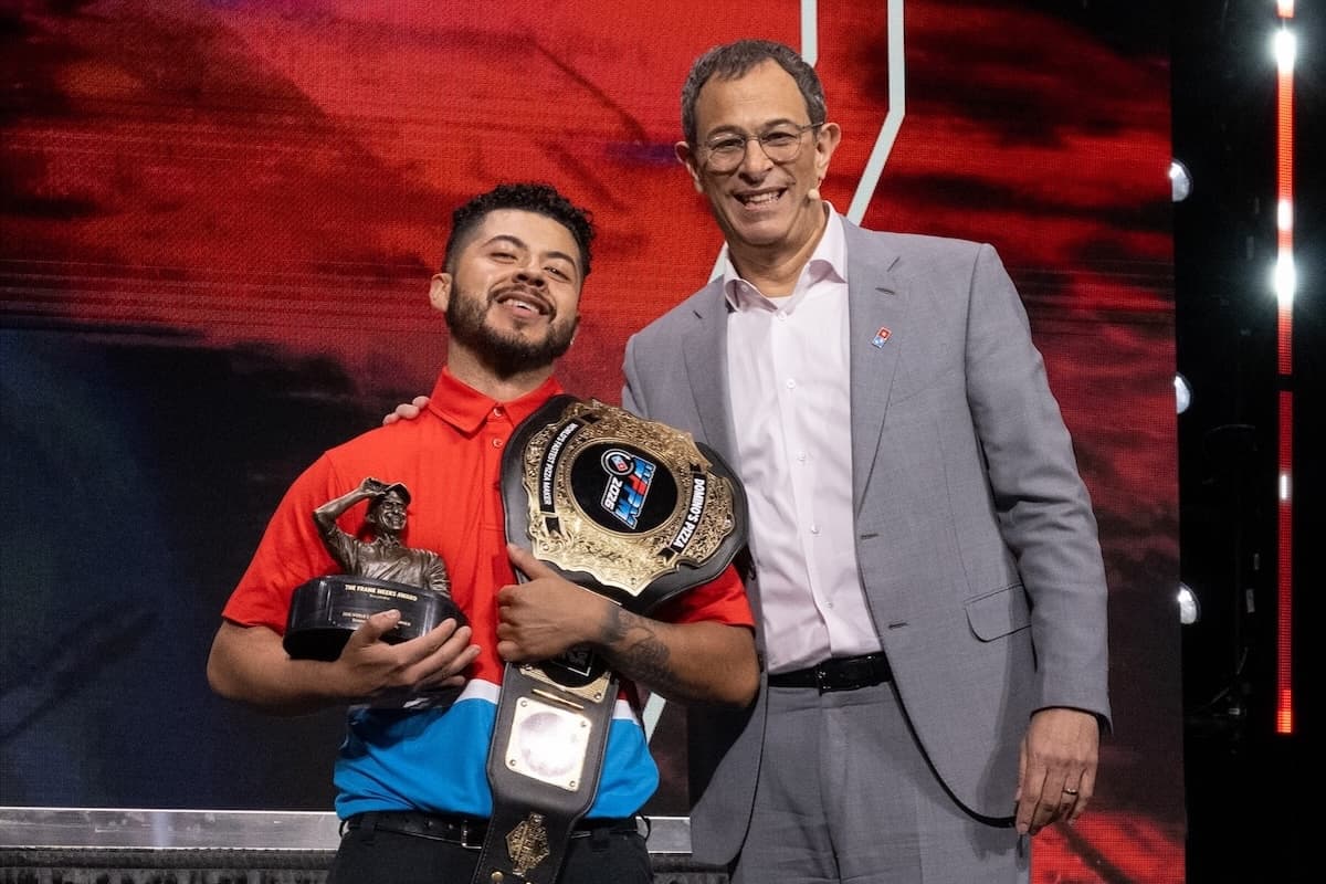 Domino's manager wins fastest pizza maker title, showing speed and quality coexist