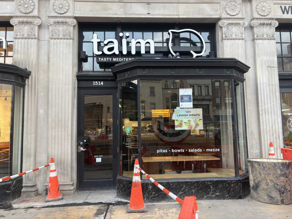 Taïm closes Dupont Circle falafel shop in Washington, D.C.