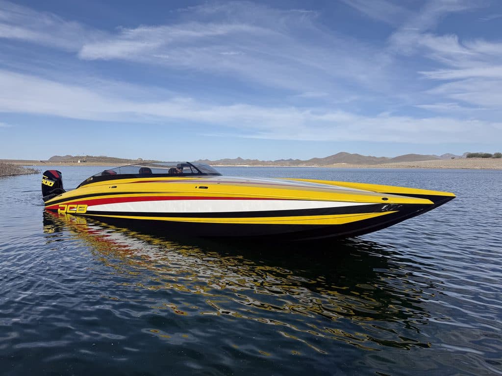 DCB delivers second M35R catamaran, tops 126 mph on test run