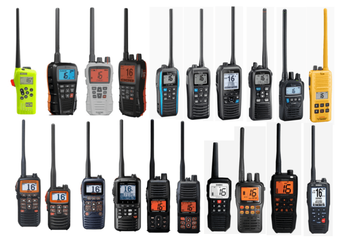 Practical Sailor tests 20 handheld VHF radios for sailors