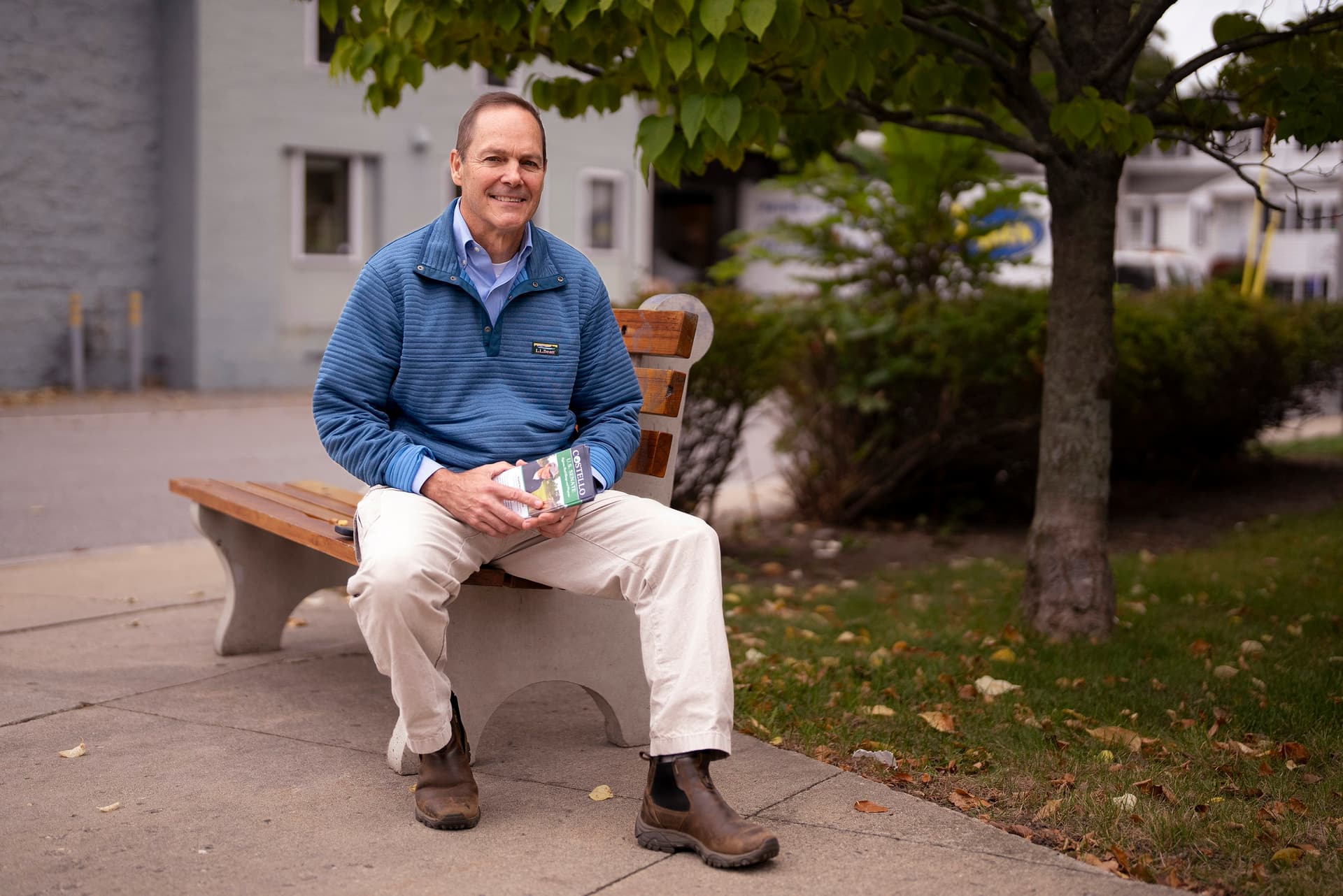 Costello keeps pushing in crowded Maine Senate race