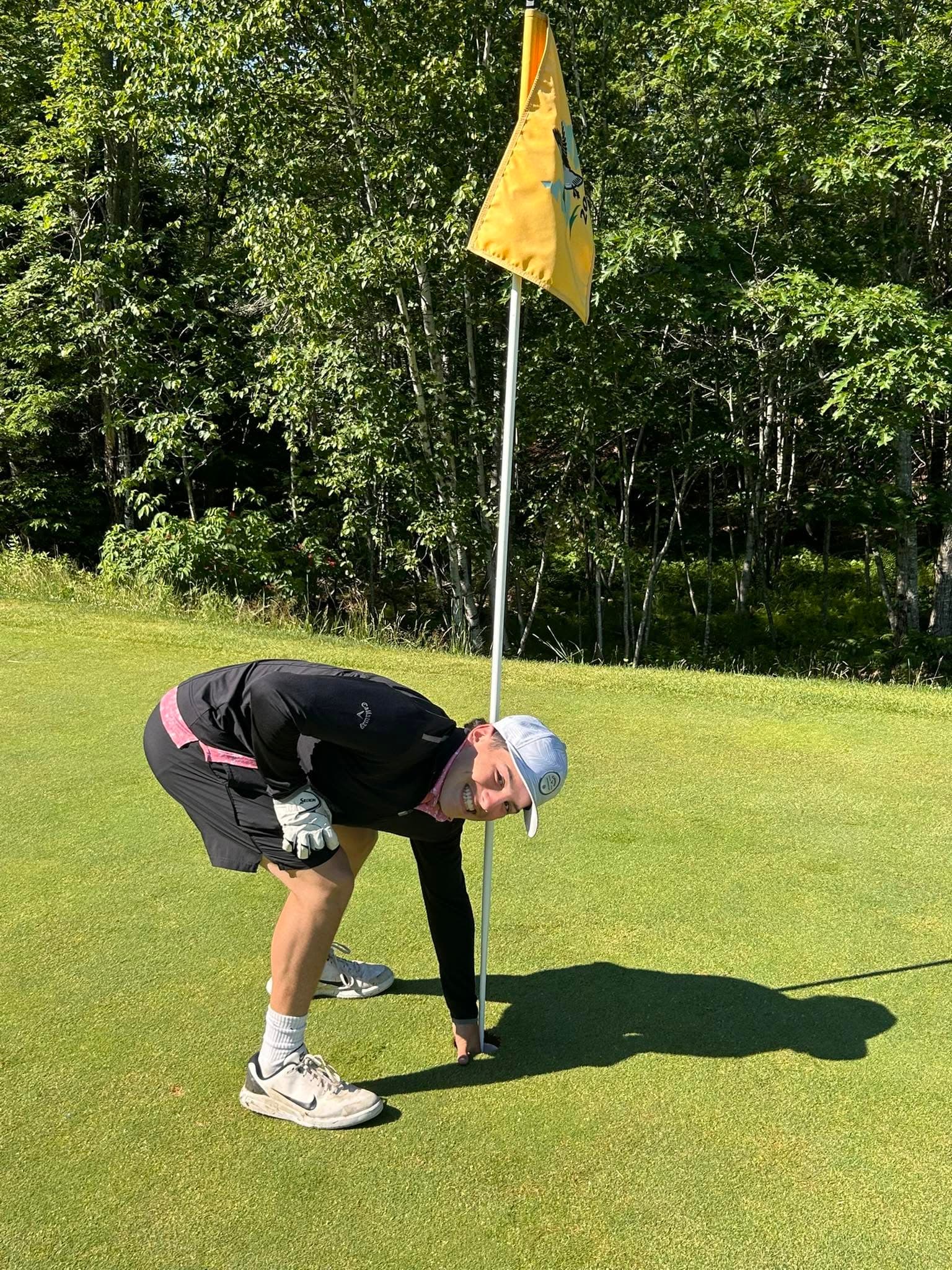 Mt. Ararat student sinks rare albatross at Topsham golf course