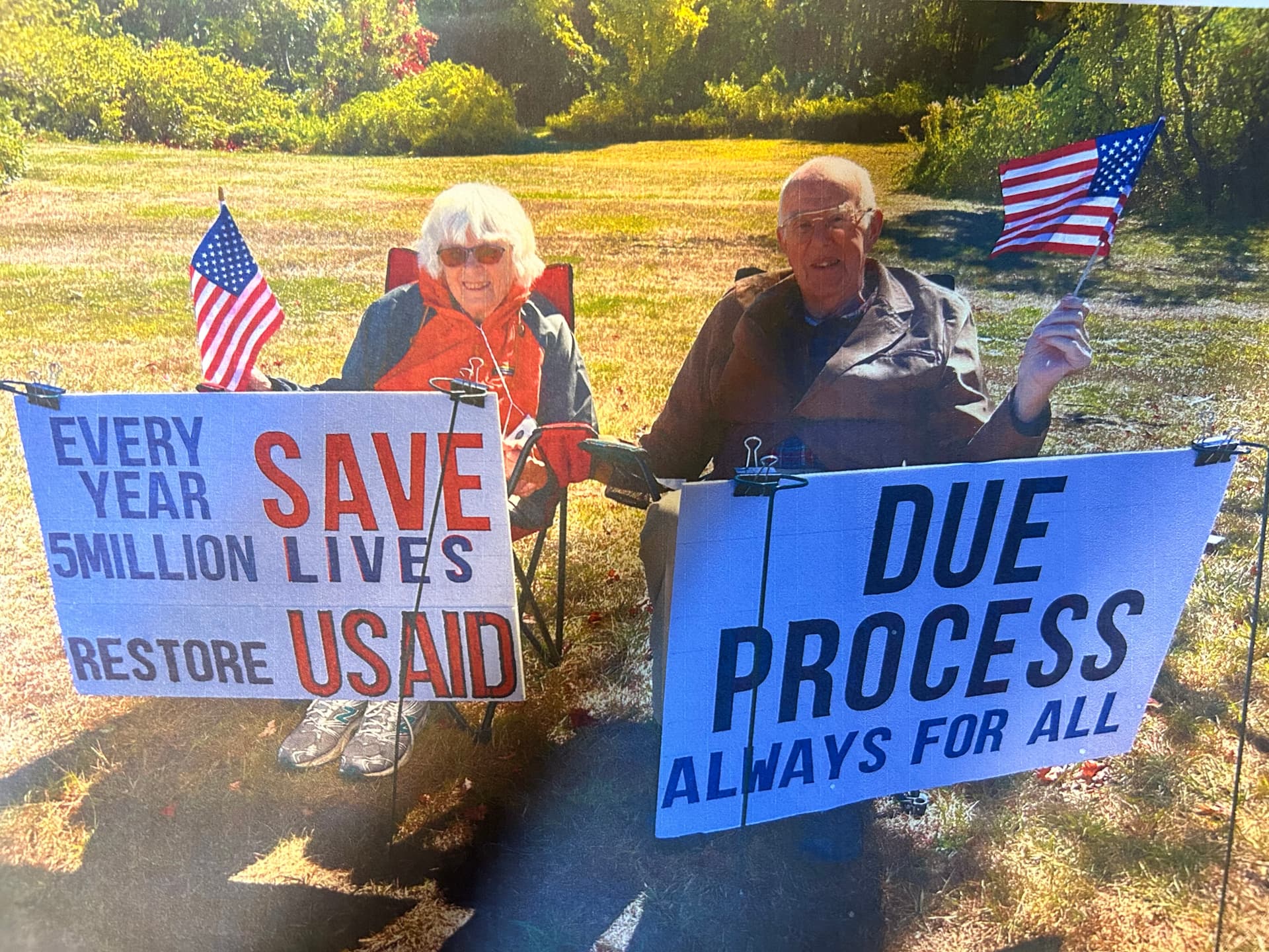 Brunswick woman, 95, still plays piano and protests weekly