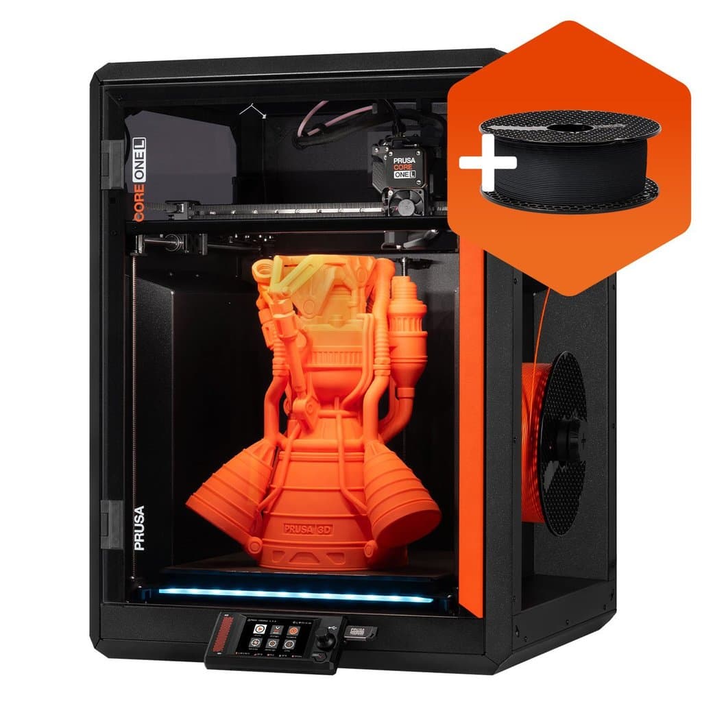 Prusa's CORE One L brings larger heated build and security readiness