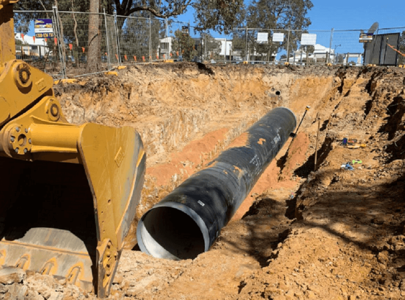 West Main/Eureka to Hale Connector Project to replace aging water pipes