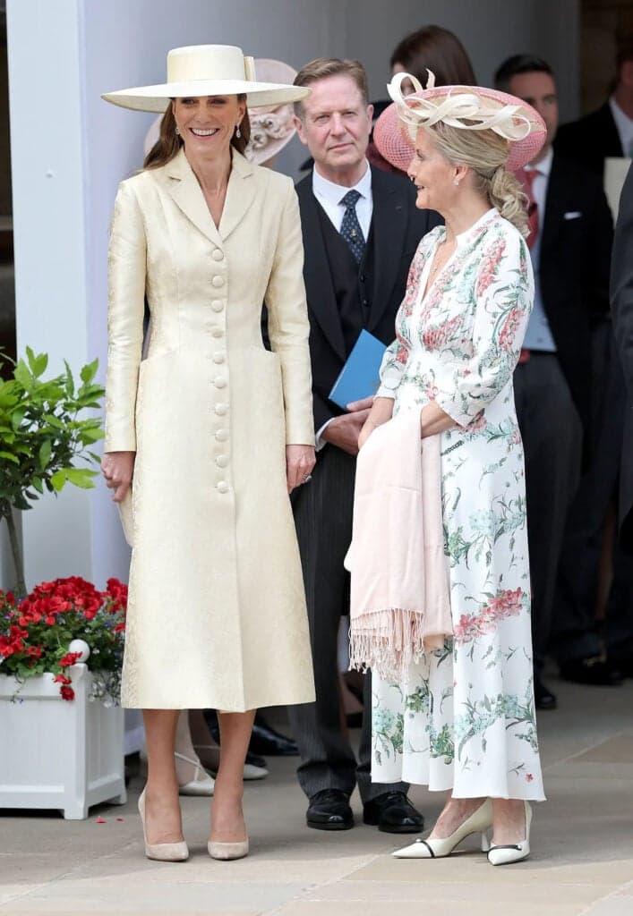 Kate Middleton wears butter-yellow Patrick McDowell for Garter Day