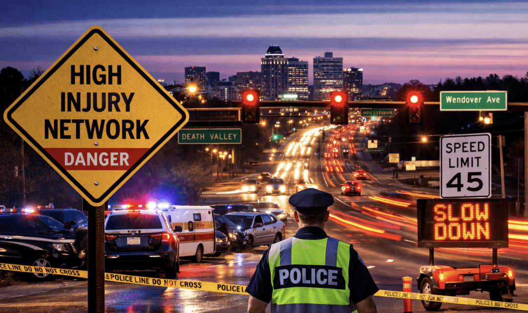 Greensboro Targets Deadliest Roads With Engineering, Enforcement, and Outreach