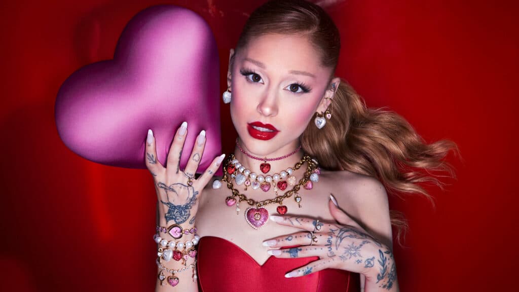 Ariana Grande Fronts Swarovski Charming Love Valentine’s Capsule by Giovanna Engelbert