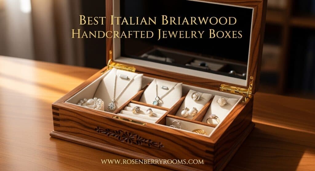 10 Best Italian Briarwood Handcrafted Jewelry Boxes (April 2026) — Expert Reviews