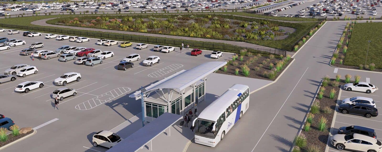RDU tests experimental stormwater system for massive parking expansion