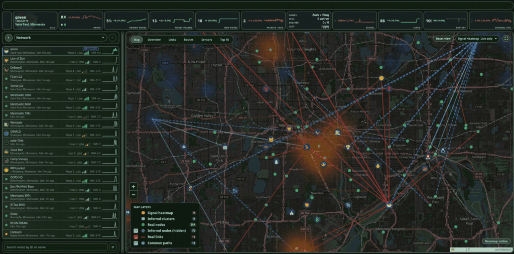 Meshyface brings browser-based chat and network dashboard to Meshtastic