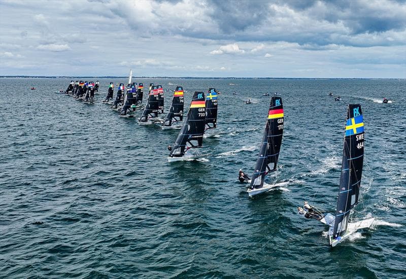 Quiberon opens 2026 Nacra 17 worlds, Olympic test for LA 2028