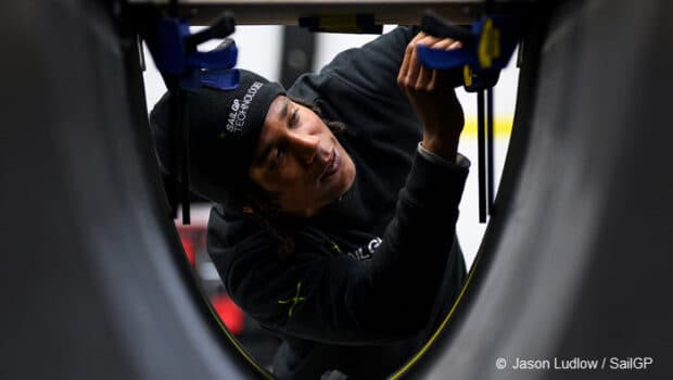 From spectator boat deckhand to SailGP boat builder