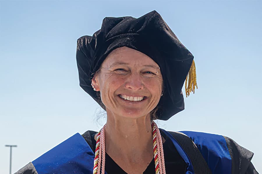 San Juan College honors Karen Krob with faculty excellence award