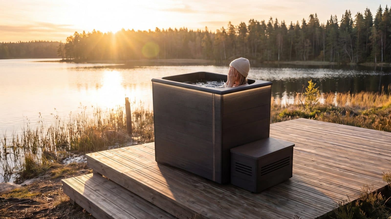 Auroom launches VelEira, its first cold plunge for sauna pairing