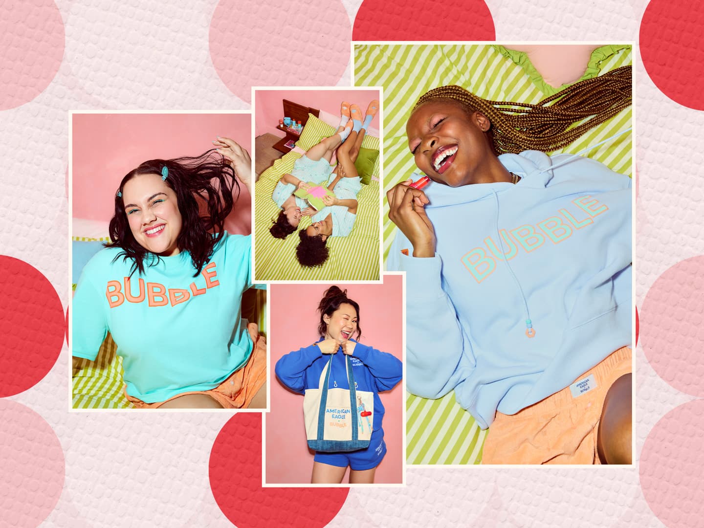 American Eagle and Bubble launch first fashion-and-skincare collaboration