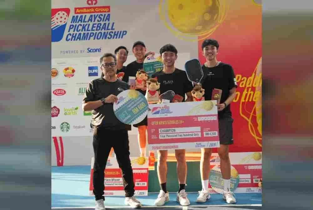 Khoo Er Yang wins two golds at Malaysia Pickleball Championship