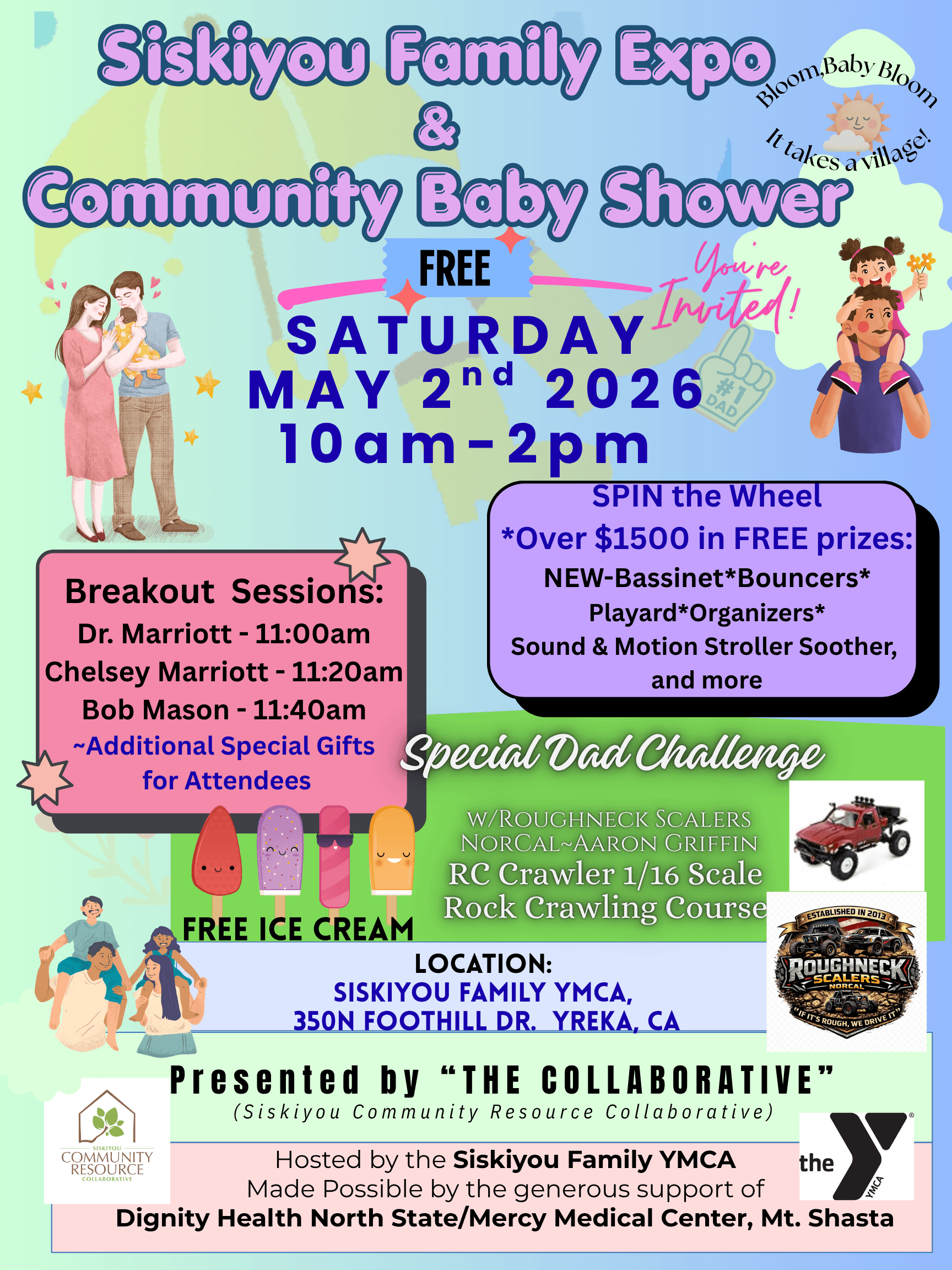 Siskiyou Family Expo brings baby supplies, support services to Yreka families