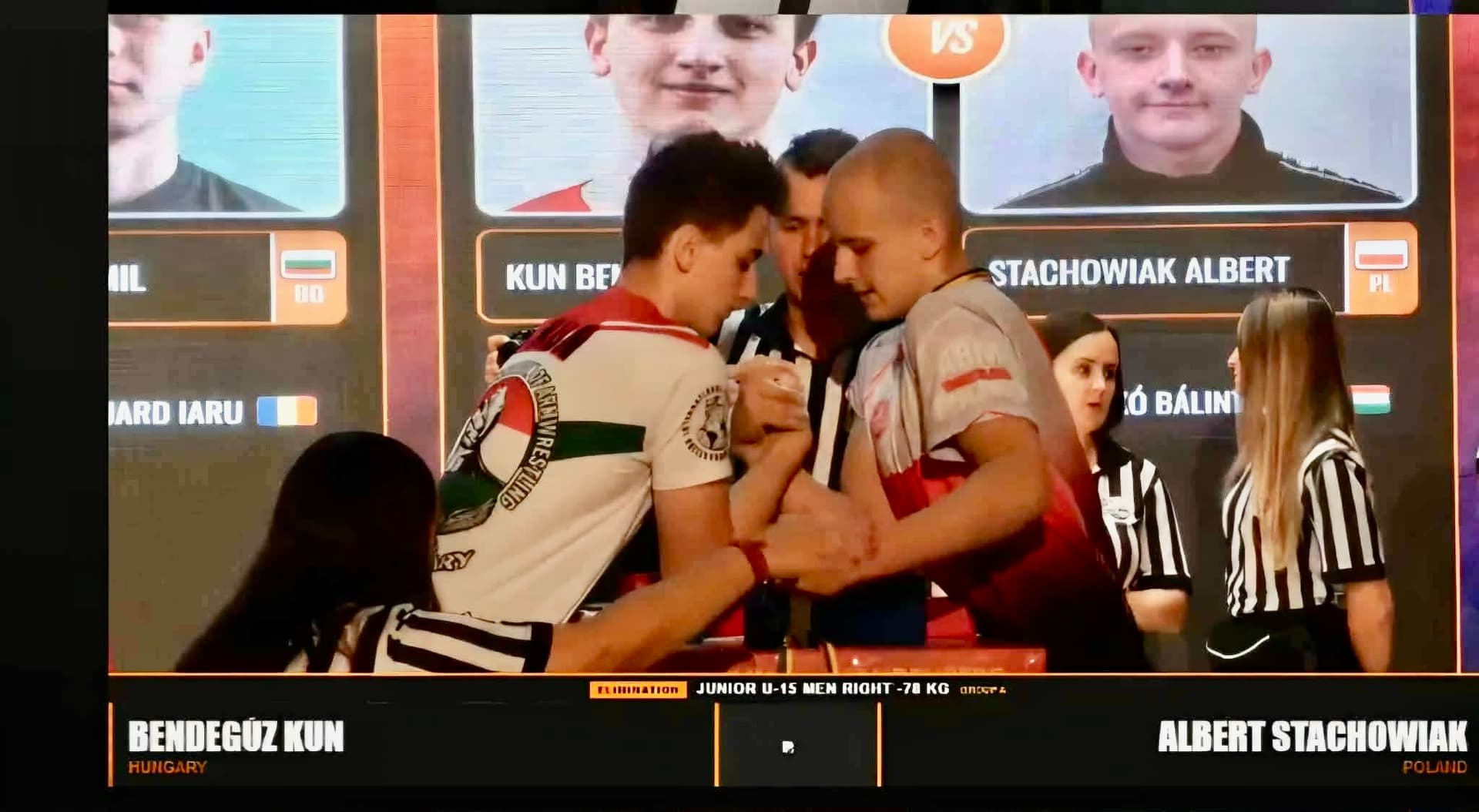 Poland’s Albert Stachowiak wins bronze at European armwrestling championships