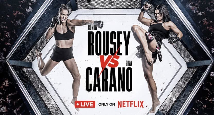 Rousey and Ngannou score first-round wins in MVP MMA debut