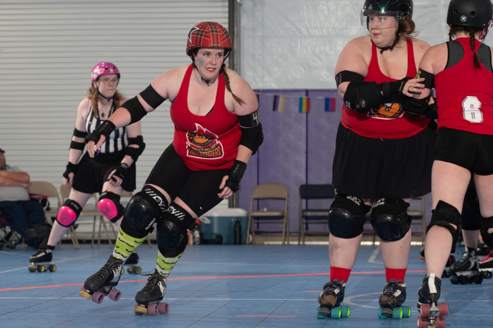 State College Area Roller Derby mixes alumni, visitors in free bout