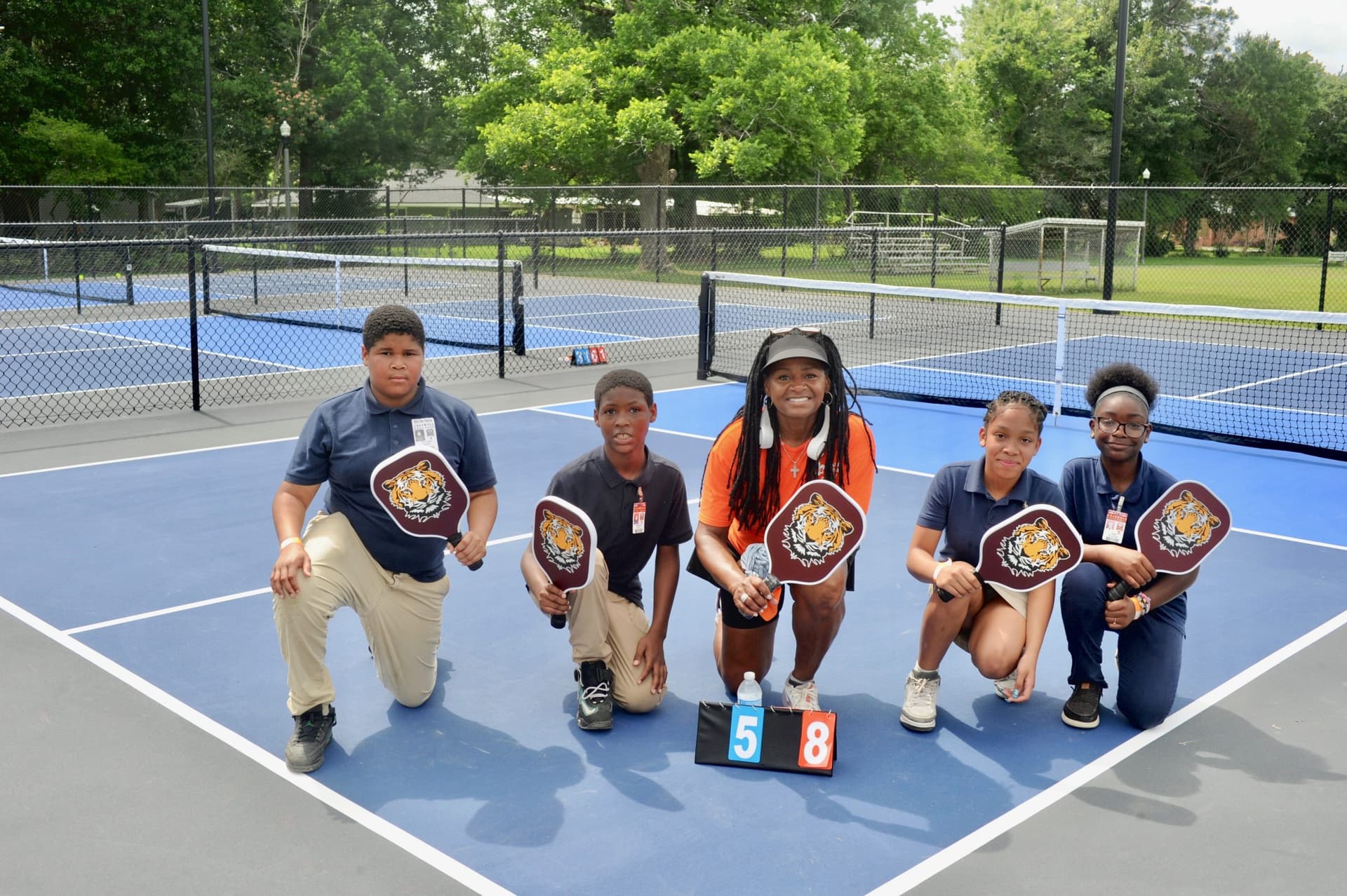 Opelousas opens new pickleball courts, pairs launch with youth field day