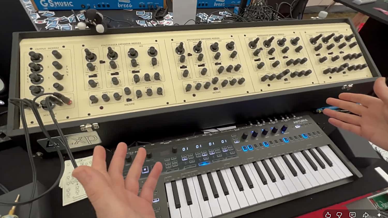 Miltone 4EXP revives Oberheim Four Voice with full-size replica