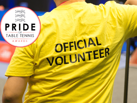 Table Tennis England unveils Pride of Table Tennis Awards 2026 shortlists