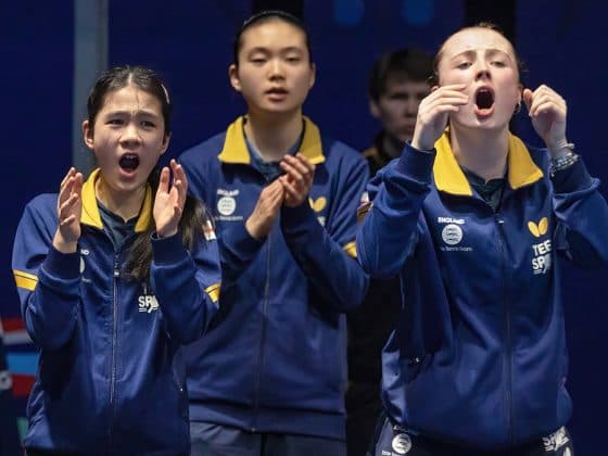 Table Tennis England names 13-player squad for European Youth Championships
