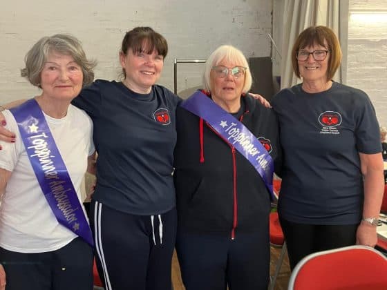 Topspin TTC Durham women’s day brings 40 players together in County Durham