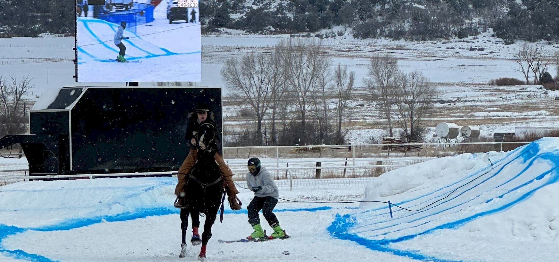 Telluride Skijoring Transforms Main Street Into Snow Course This March