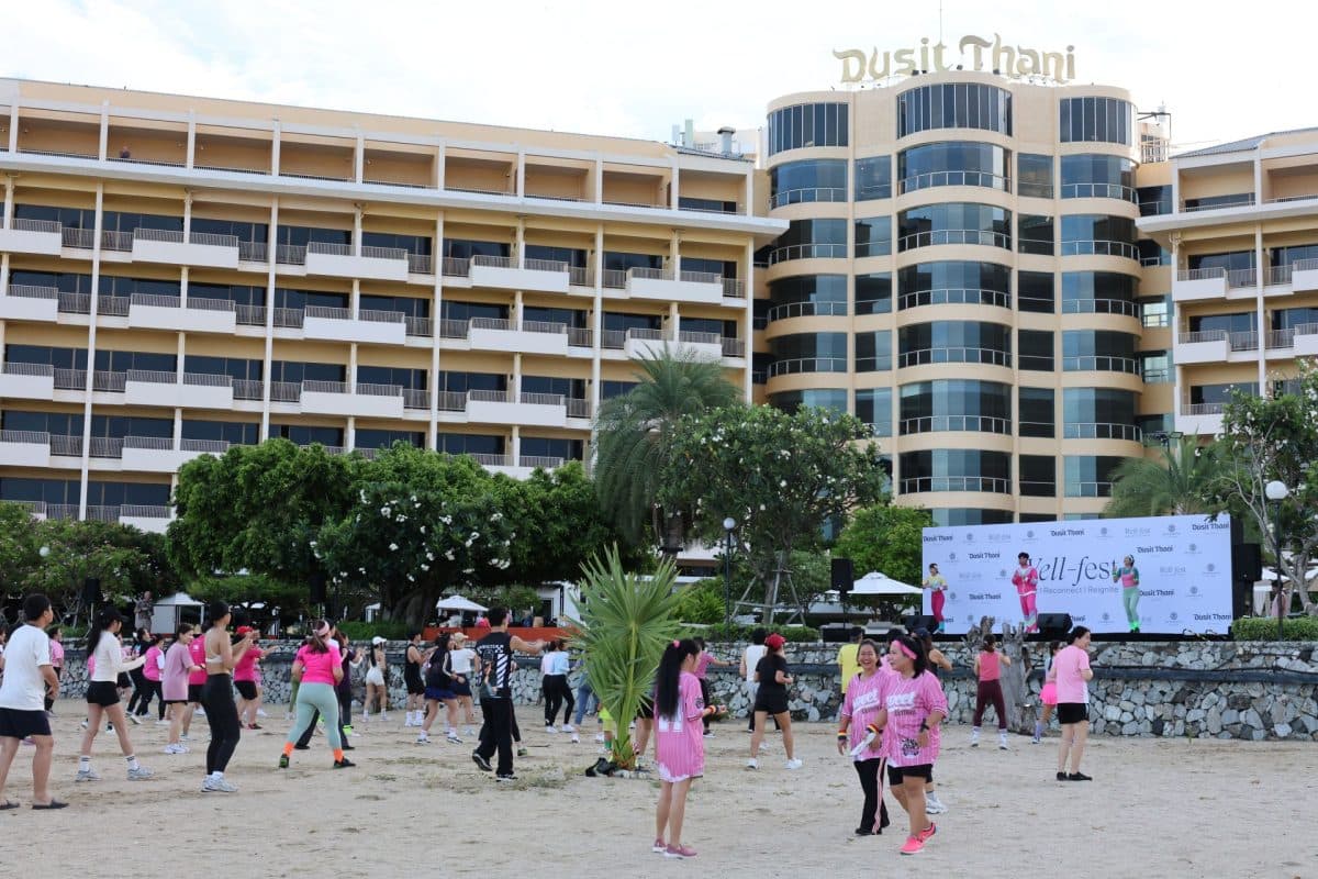 Dusit Thani Pattaya debuts ice bath ritual at Global Wellness Day event