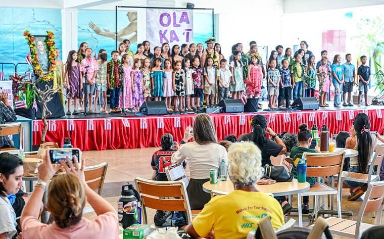 Ola Ka ʻĪ festival at Kukui Grove brings schools, scouts, community together