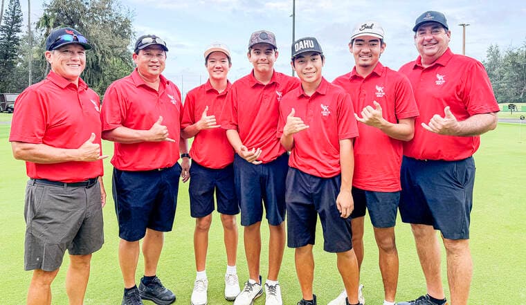 Kauai High Girls Golf Opens KIF Season with Commanding Sweep
