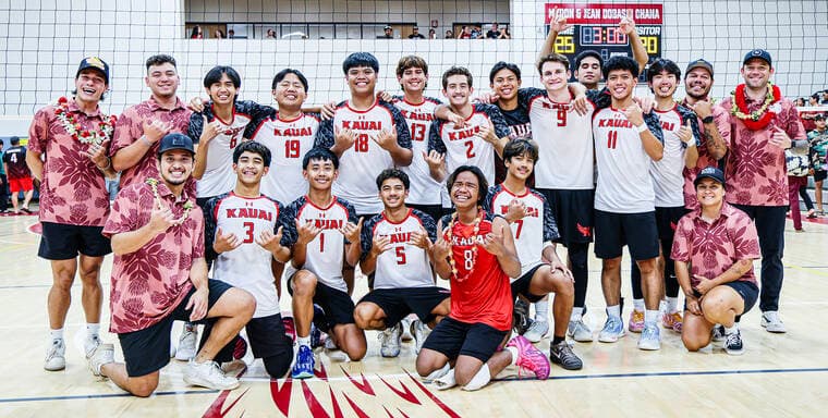 Kaua‘i High boys volleyball tops Kapaa for KIF championship