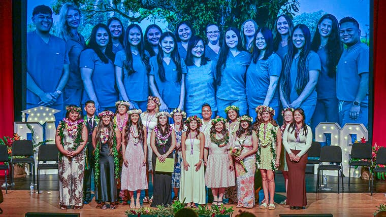 Kaua‘i Community College nursing graduates receive Nurses’ Pin in ceremony