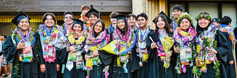 Kauai Community College celebrates nearly 200 graduates in misty ceremony