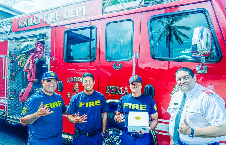 Salvation Army delivers donuts to Kauai first responders, caregivers