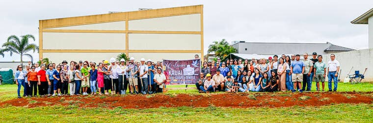 Kauai Full Gospel Temple breaks ground in Lihue as permits remain